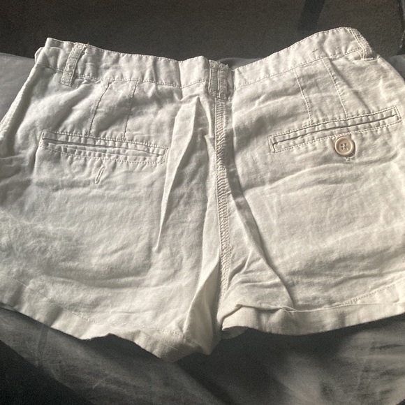 Linen By Basix Of America Shorts Small light Brownish - Picture 3 of 3